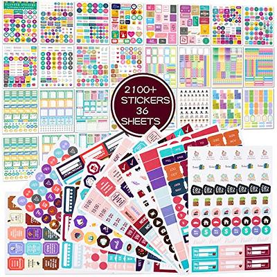  Calendar Planner Stickers by StriveZen, Planner