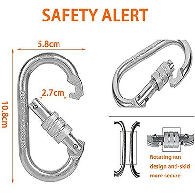 Emergency Fire Safety Ladder Safety Rope Ladder with Hook for Quick, Easy  and Easy Storage Can Hold Up to 2000 Lbs (Size : 30m/98.4ft)