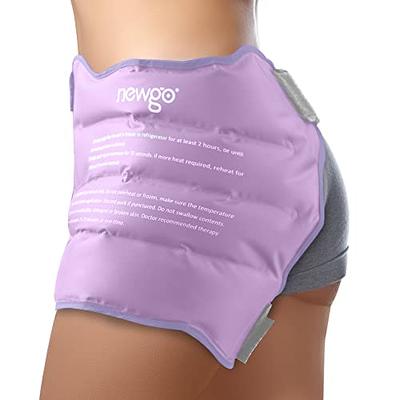 NYOrtho Abduction Wedge Knee Separator - Soft Hip Block with Strap for  Separating Knees after Hip Surgery - Contoured Knee Pillow for Sciatica  Relief