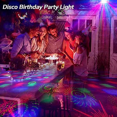 Lamp Party Disco Lights Mini Stage Light Strobe DJ Light With Sound  Activation And Remote Control For Clubs, Home, Parties, Weddings,  Birthdays, Ktv