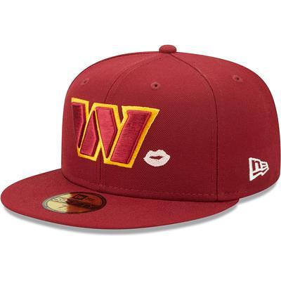 Men's New Era White/Burgundy Washington Commanders 2023 Sideline 9FORTY Adjustable Hat