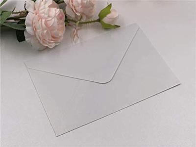 Granhoolm 100 pack 4x6 Envelopes,A6 Invitation Envelopes 6.5 x 4.75 For 4x6  Cards- Peel & Press,Ideal for Invitations,Weddings,Parties,Greeting  Cards,Photos(Silver) - Yahoo Shopping