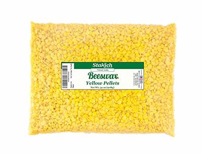 Stakich Yellow Beeswax Pellets - Natural, Cosmetic Grade, Premium Quality -  (1 lb) - Yahoo Shopping