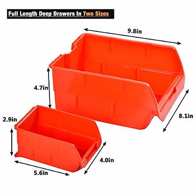  Wallmaster 8-Bin Storage Bins Garage Rack System