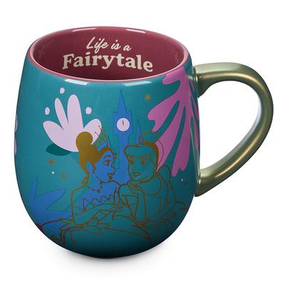 Silver Buffalo Disney Princess I Woke Up Like This Ceramic Camper Mug |  Holds 20 Ounces