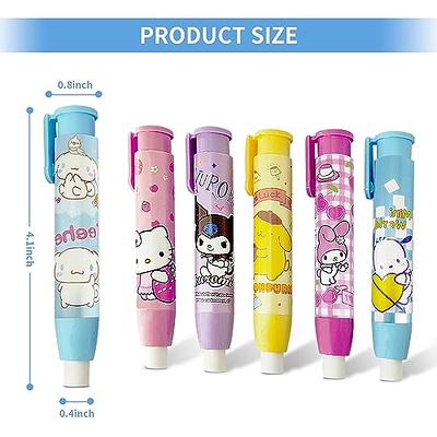 Pencil Erasers For Kids, 6 Fun Party And School Supplies, Kawaii Drawing  Erasers For Boys And Girls