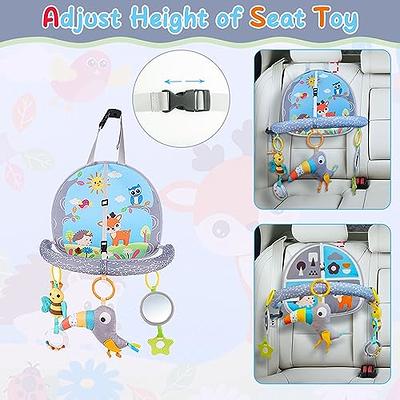 Baby Car Mirror Toys Hanging Rattles For Baby Car Seat Crib