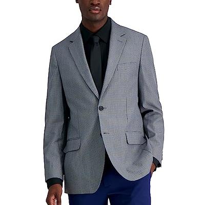 J.M. Haggar Men's Tailored Fit Subtle Print Stretch Sportcoat, Medium Grey,  40 - Yahoo Shopping