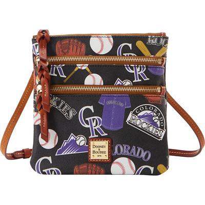 Women's Dooney & Bourke Carolina Panthers Triple-Zip Crossbody Bag