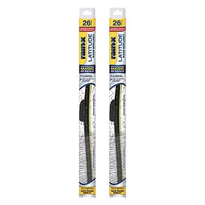 Rain-X 810206 Latitude 2-In-1 Water Repellent Wiper Blades, 26 Inch Windshield  Wipers (Pack Of 2), Automotive Replacement Windshield Wiper Blades With  Patented Rain-X Water Repellency Formula - Yahoo Shopping