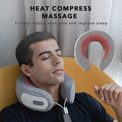 Shiatsu Neck Massager, Heat Deep Tissue Kneading Massage Pillow