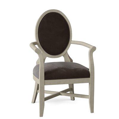 Edgemont Upholstered King Louis Back Arm Chair Fairfield Chair Body Fabric:  9508 Oasis, Frame Color: Almond Buff - Yahoo Shopping