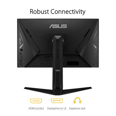 ASUS TUF Gaming 27” LED Gaming Monitor, 1080P Full HD, 165Hz (Supports 144Hz),  IPS, 1ms 