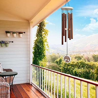 Wind Chime Stake Wind Chimes for Loss of Loved One Engraved Bell