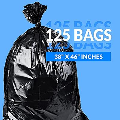 Reli. 2-4 Gallon Trash Bags, Small Recycling Blue Garbage Bags (600 Bags) 