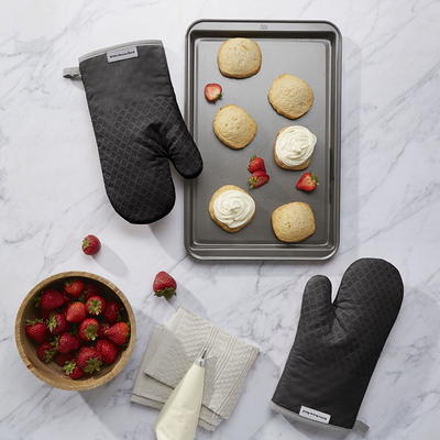 Kitchenaid 2pk Cotton Beacon Oven Mitts : Target