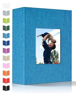  Yeaqee 20 Packs Photo Album 4x6 Small ​Picture Album Linen  Cover Memory Book with Front Window 26 Clear Pages Hold 52 Pictures ​for  Wedding Anniversare Family Baby Pictures (Black) : Home & Kitchen