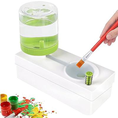 JEChrochen 2023 New Paint Brush Cleaner Tools, Brush Rinser Cup Painting  Running Water Circulation Art Supplies for Acrylic, Watercolor and Water  Based Creative Gift for Adults Artist Beginners Kids - Yahoo Shopping