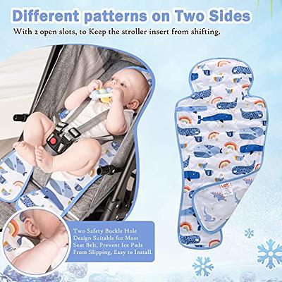 Gel Car Seat Cooler Pad for Children, Breathable Ice Stroller