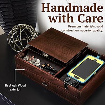 HOUNDSBAY Admiral Valet Box & Jewelry Organizer for Men - Watch