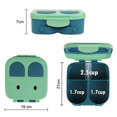 Bunny Bento Box Kids Removable Divider Lunch Box Portable Food