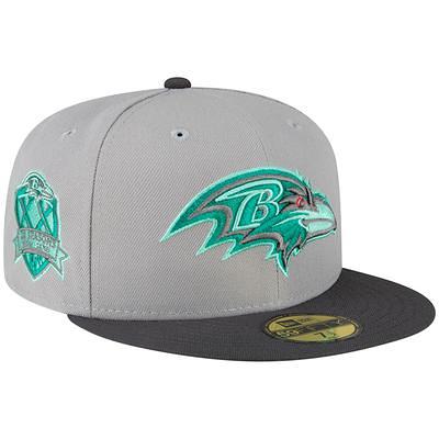 Men's New Era Gray/Graphite Baltimore Ravens Aqua Pop 59FIFTY Fitted Hat -  Yahoo Shopping