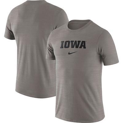 Men's Nike Gray Detroit Lions 2023 NFL Playoffs Iconic T-Shirt