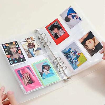 Kpop Photocard Binder Collect Book Album 4 Pocket Glitter Style