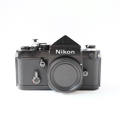 Vintage Nikon F2 Black 35mm Slr Film Camera Body with De-1 Prism