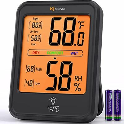 Taylor Wireless Indoor and Outdoor Weather Station with Hygrometer LCD  Weather Station200 ft Temperature Humidity Desktop Black - Office Depot