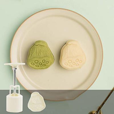 Mooncake Mold Set - 1 Mold Press & 6 Stamps (Daisy Patterns