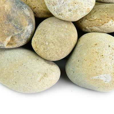 Southwest Boulder & Stone 25 Cu. ft. 3/8 in. White Ice Bulk Landscape Rock and Pebble for Gardening, Landscaping, Driveways and Walkways