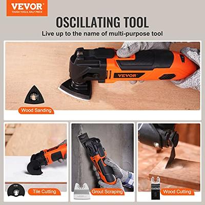 Oscillating Multi-Tool, Variable Speed, 2.5-Amp