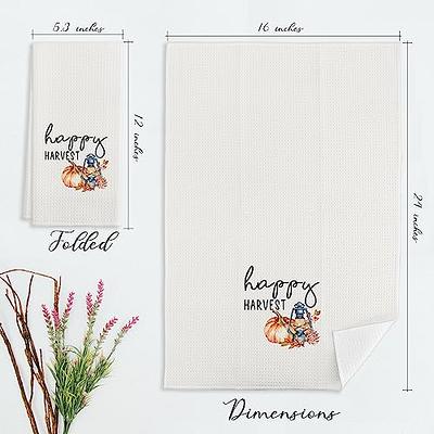 Fall Flour Sack Towels, Farmhouse Truck decor, Kitchen towel, dish