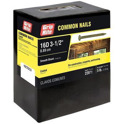 Everbilt 7/16 in. x 1/2 in. Nickel Hammered Upholstery Nails (20-Piece per  Pack) 801364 - The Home Depot