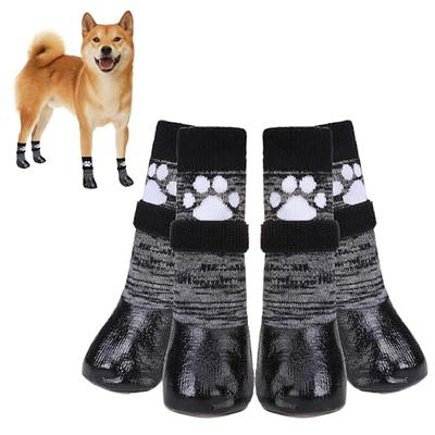 BEAUTYZOO Anti Slip Dog Socks for Hardwood Floors 