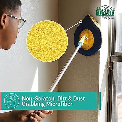 Wall Cleaner with Long Handle - 75in Ceiling Mop Wall and