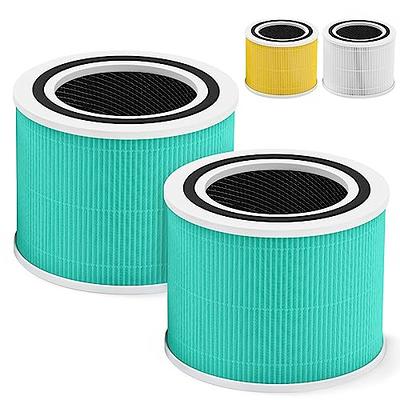 2-Pack Core 300 Air Purifier Toxin Absorber Replacement Filter for LEVOIT Core  300, Core300S, Replaces Core300-RF, Core300-RF-TX, Core300-RF-PA, Green 