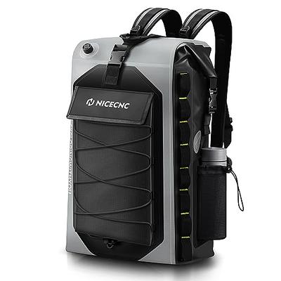 Large clearance motorcycle backpack