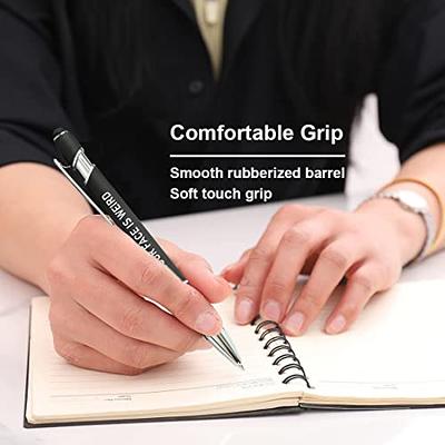 Ballpoint Pens With Sayings Writing Pens 5pcs Retractable Fine