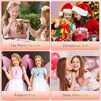 ZMYGOLON 24 PCS Kids Jewelry for Girls, Kids Necklaces Bracelets