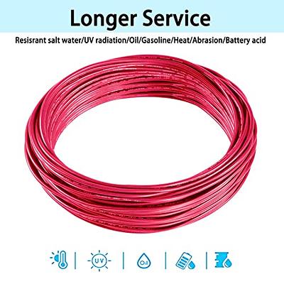 Matugajp 10 Gauge Marine Grade Primary Wire Tinned Copper Boat Cable, 50  feet 10 AWG Standard OFC Oxygen Free Copper Wire for Marine Automotive Boat  RV Camper Trailer Outdoor Red - Yahoo Shopping