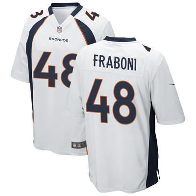 Mitchell Fraboni Men's Nike White Denver Broncos Custom Game Jersey - Yahoo  Shopping