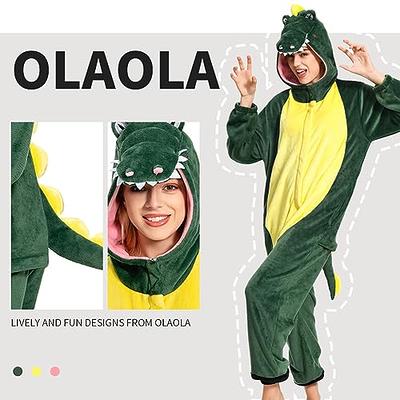 OLAOLA Adult Animal Onesie Adult Unisex Crocodile Onesies Plush