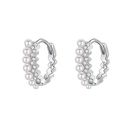 925 Sterling Silver 3mm Classic Simulated Pearl Girl's Earrings with Safety  Screw Backs, Screwback Small Simulated Pearl Earrings for Infants, Babies,  Toddlers - Great Gift for Birthday & Baptism - Yahoo Shopping