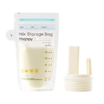 Kiinde Twist Pouch Direct-Pump For Breast Milk Storage Bags 6 Ounce, pack  of 90