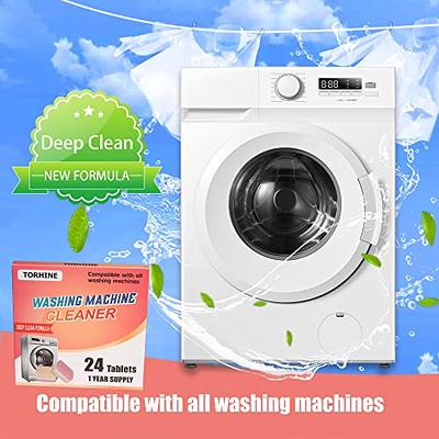 UPGRADED]Washing Machine Cleaner Washer Deep Solid Cleaning Effervescent  Tablet