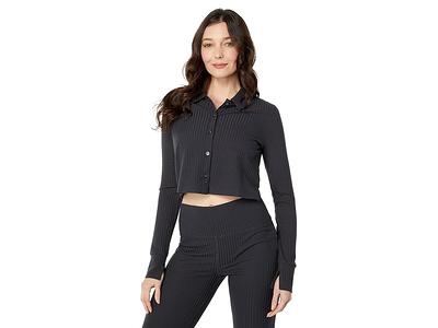 Women's Drape Front Jacket - Knox Rose™ Black S - Yahoo Shopping