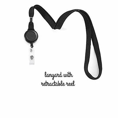 Shark Badge Reels Retractable, with Alligator Clip, 24 inches