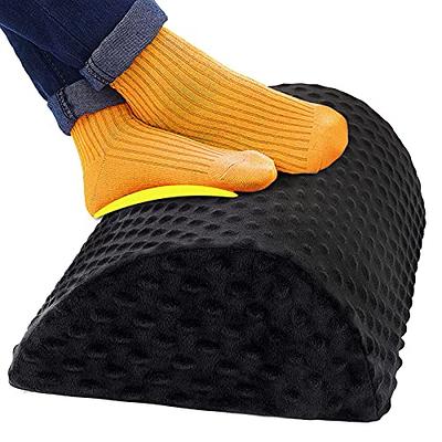 CZZXI Rocking Foot Rest for Under Desk at Work, Comfortable Foot Stool  Ergonomic Footrest with Foot Massage Feet Stand for Office & Home